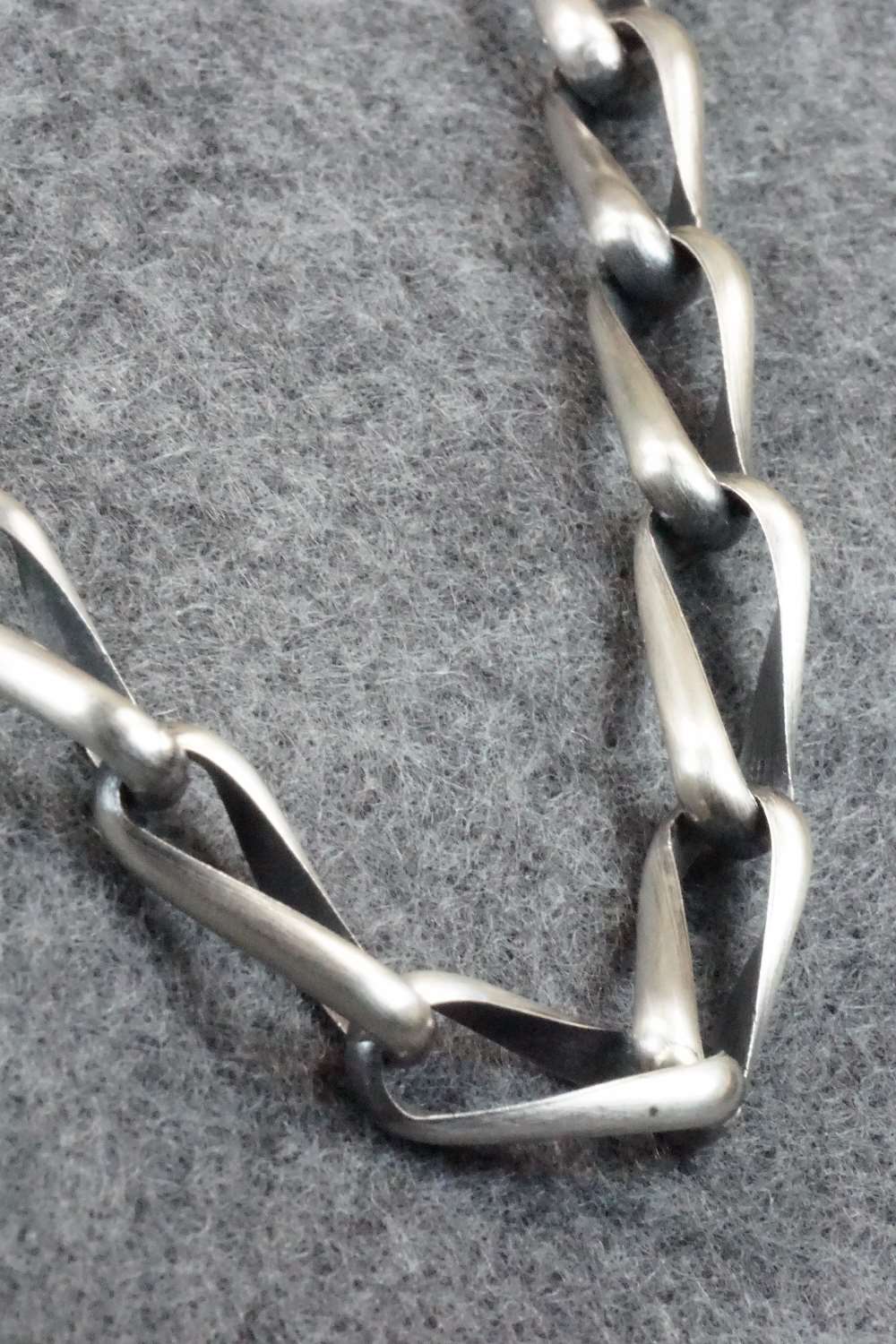 Sterling Silver Chain Necklace - Lawrence Yazzie