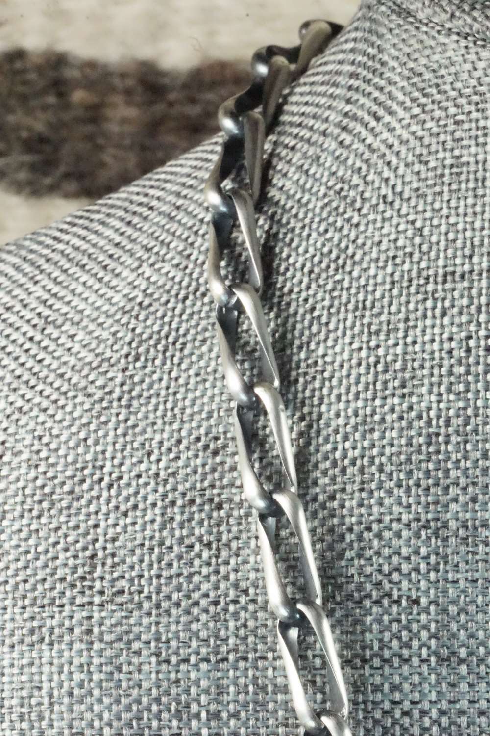 Sterling Silver Chain Necklace - Lawrence Yazzie