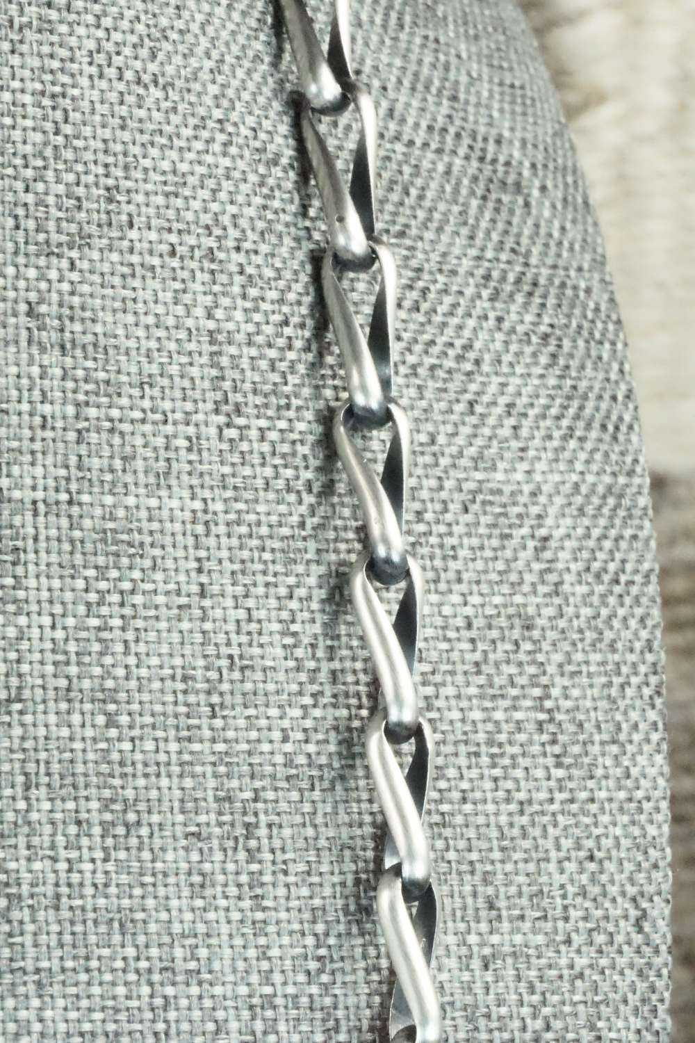 Sterling Silver Chain Necklace - Lawrence Yazzie