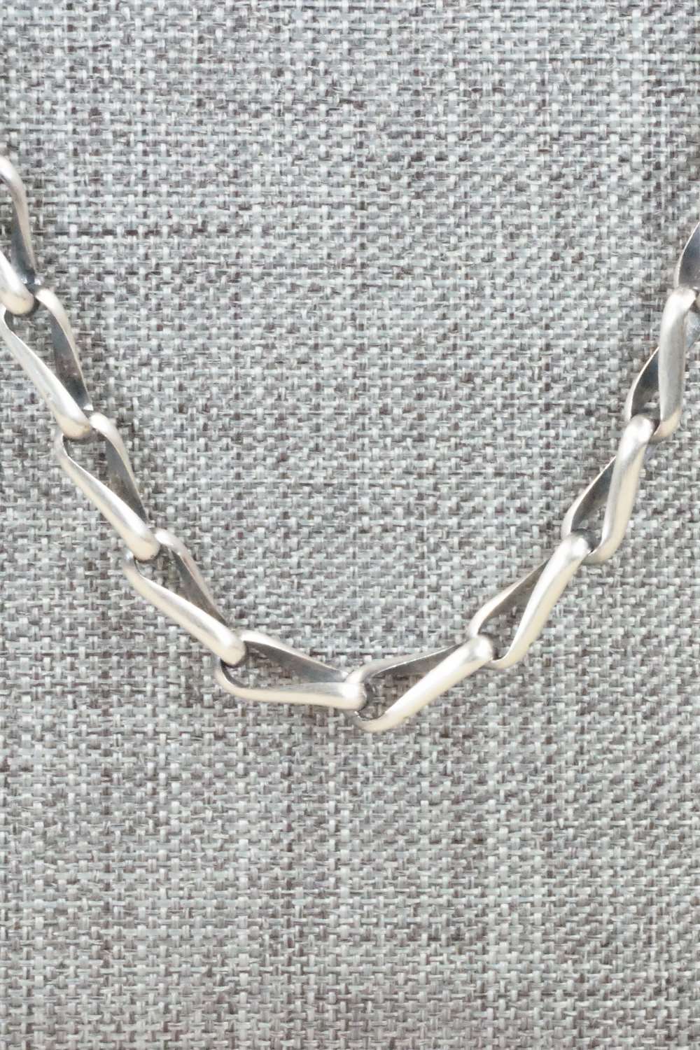 Sterling Silver Chain Necklace - Lawrence Yazzie