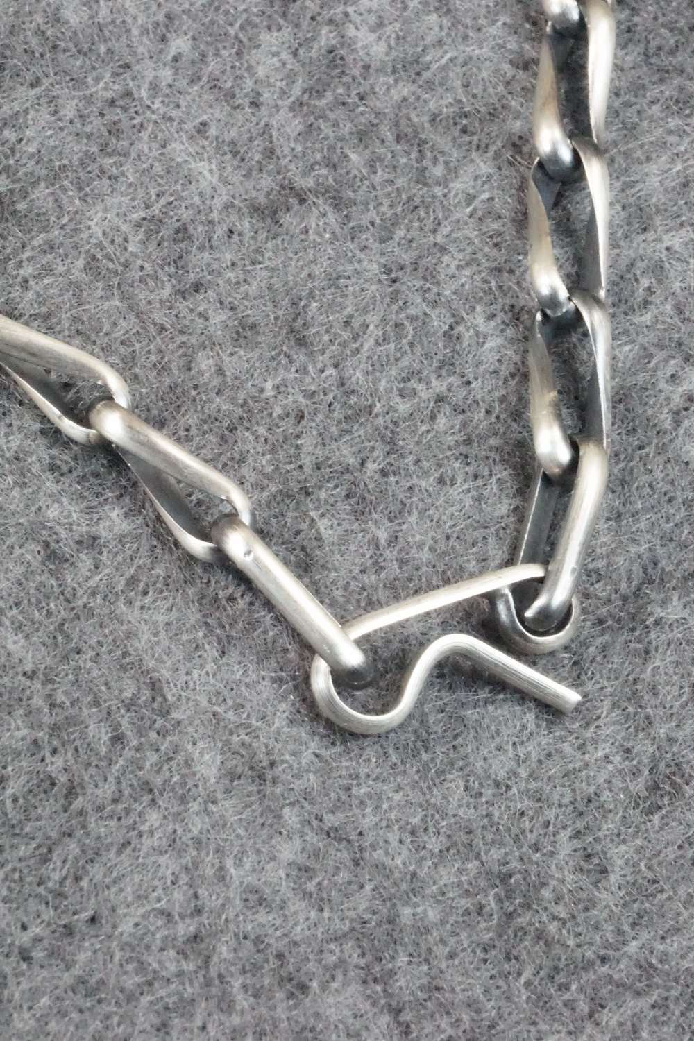 Sterling Silver Chain Necklace - Lawrence Yazzie