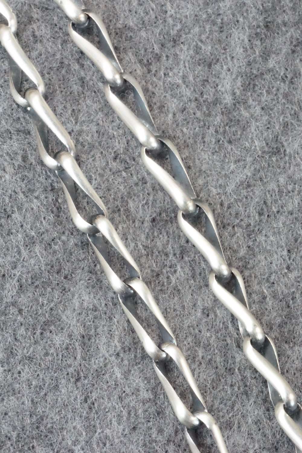 Sterling Silver Chain Necklace - Lawrence Yazzie