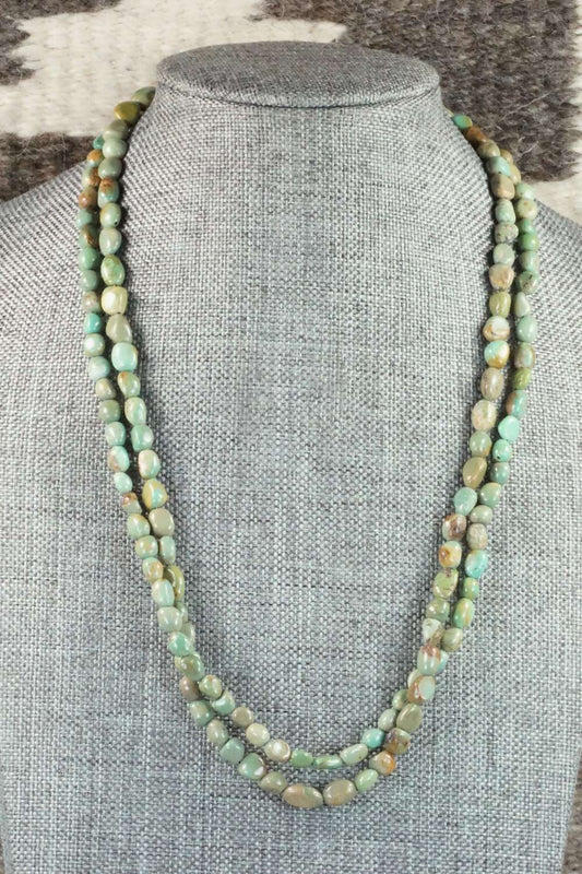 Turquoise & Shell Necklace - Ramona Bird