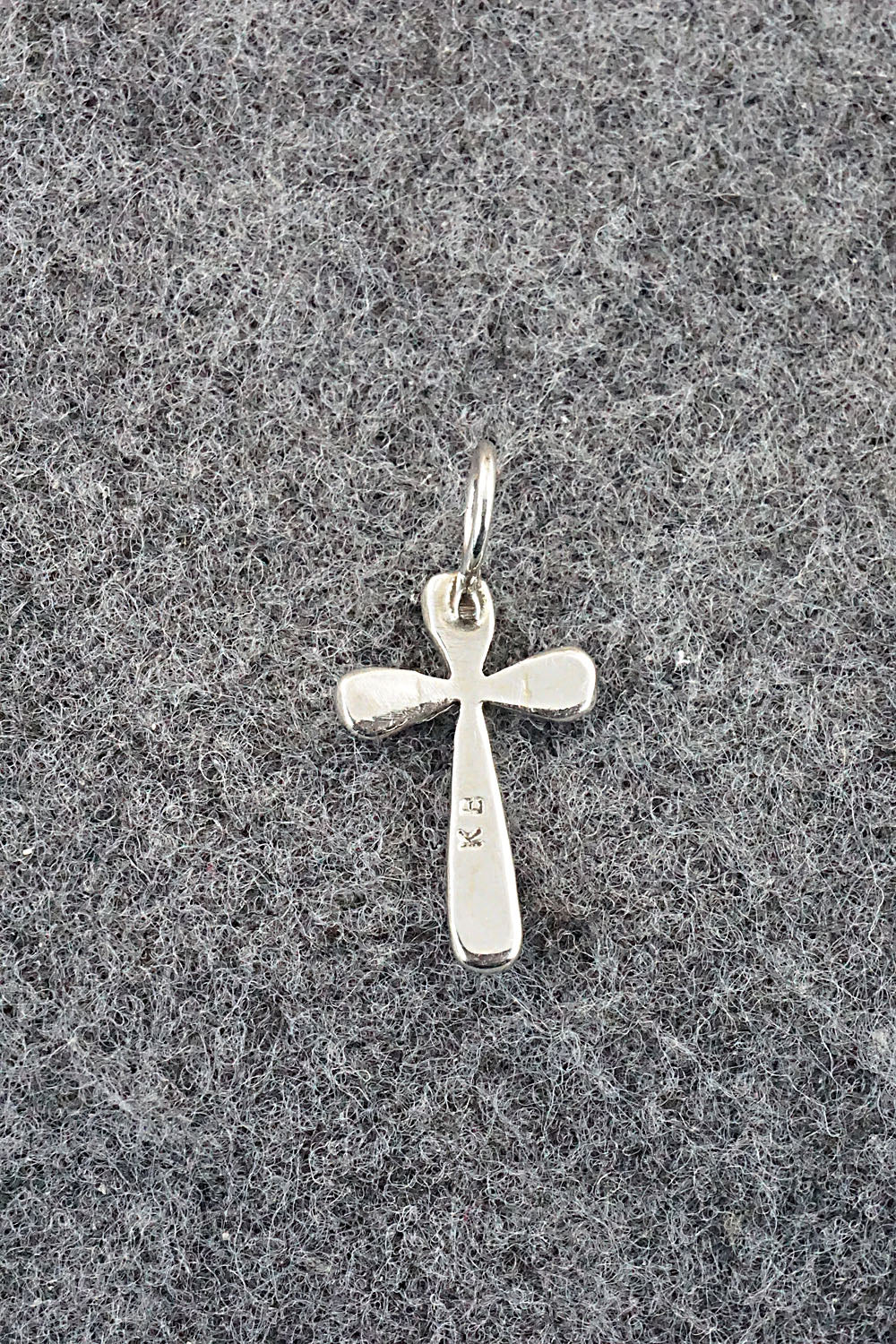 Multi Stone & Sterling Silver Inlay Pendant - Kristina Bowannie