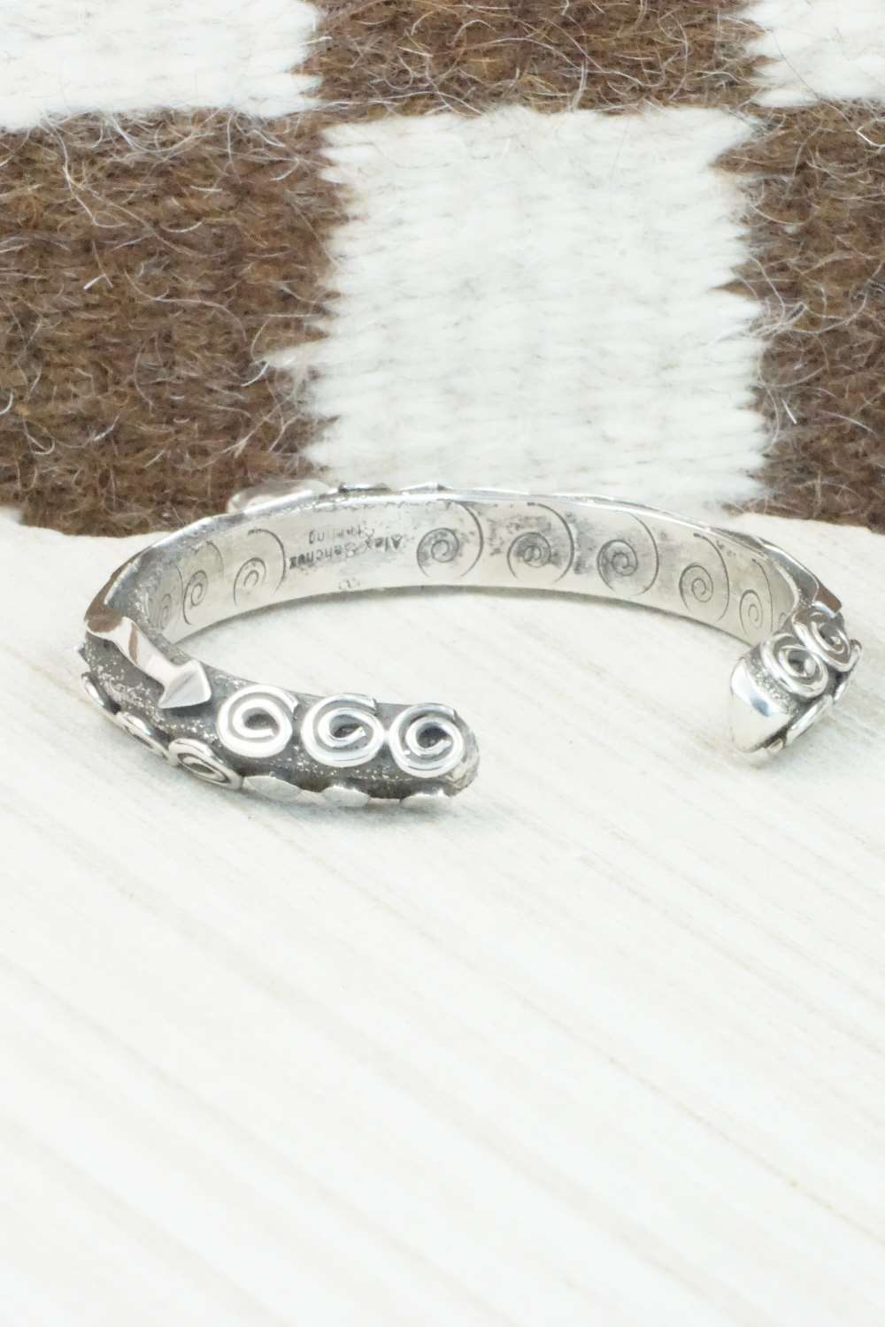 Coral & Sterling Silver Bracelet - Alex Sanchez