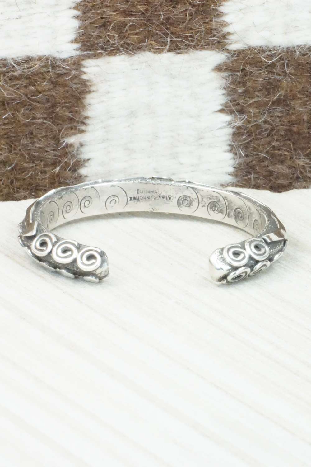 Coral & Sterling Silver Bracelet - Alex Sanchez