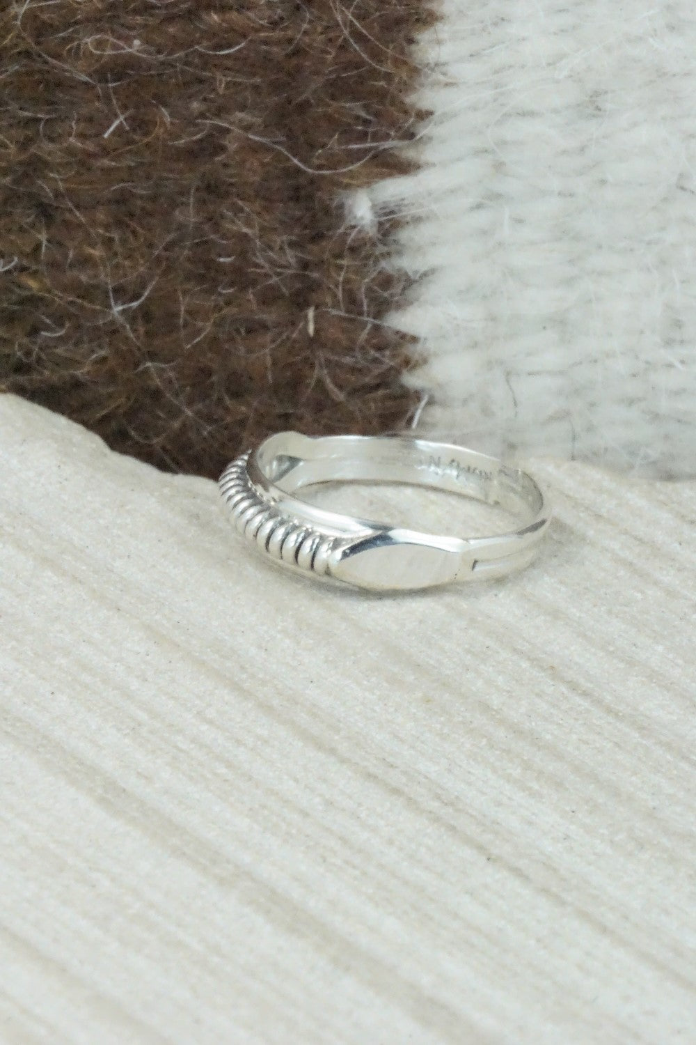 Sterling Silver Ring - Richard Mike - Size 7.25