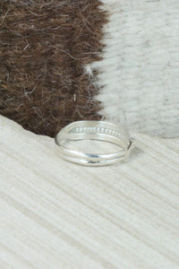 Sterling Silver Ring - Richard Mike - Size 7.75