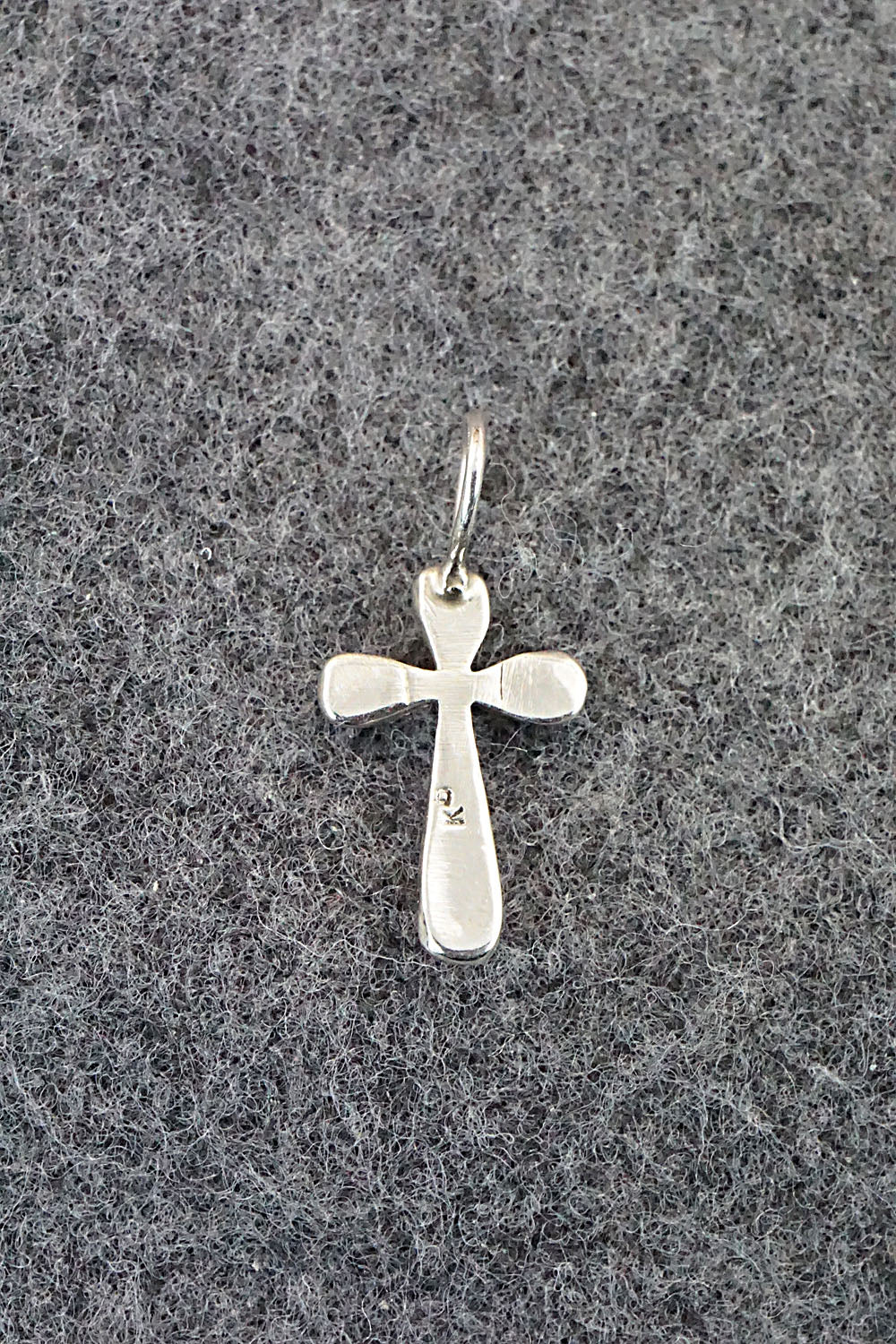 Multi Stone & Sterling Silver Inlay Pendant - Kristina Bowannie