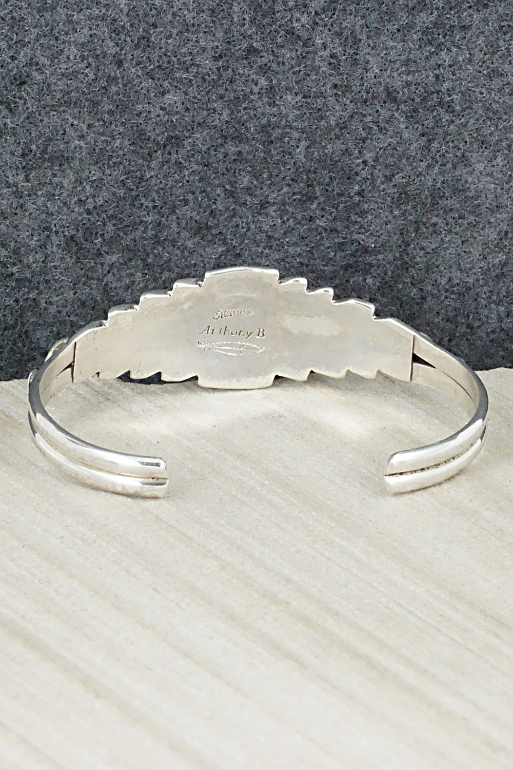 Turquoise & Sterling Silver Bracelet - Anthony Brown