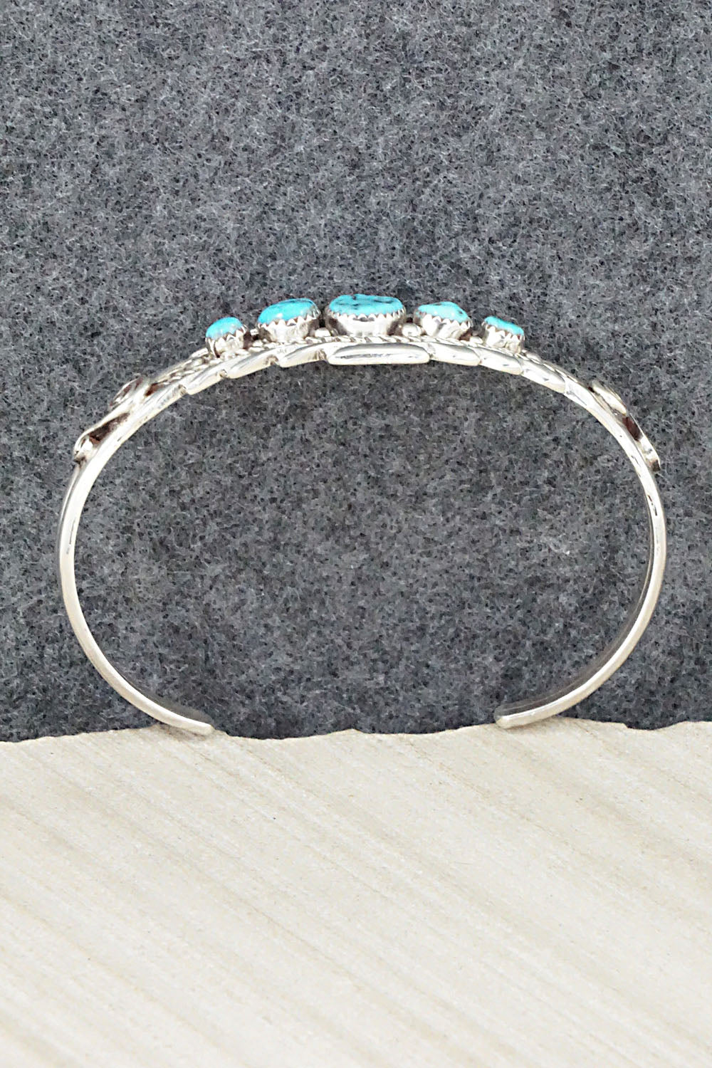 Turquoise & Sterling Silver Bracelet - Anthony Brown