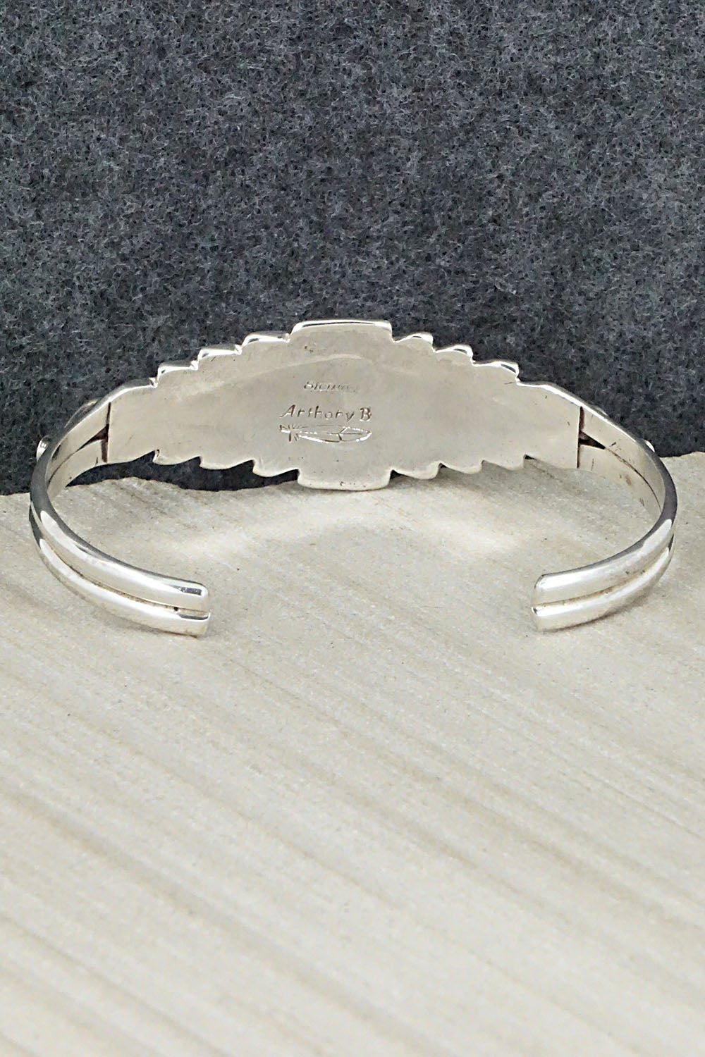 Turquoise & Sterling Silver Bracelet - Anthony Brown