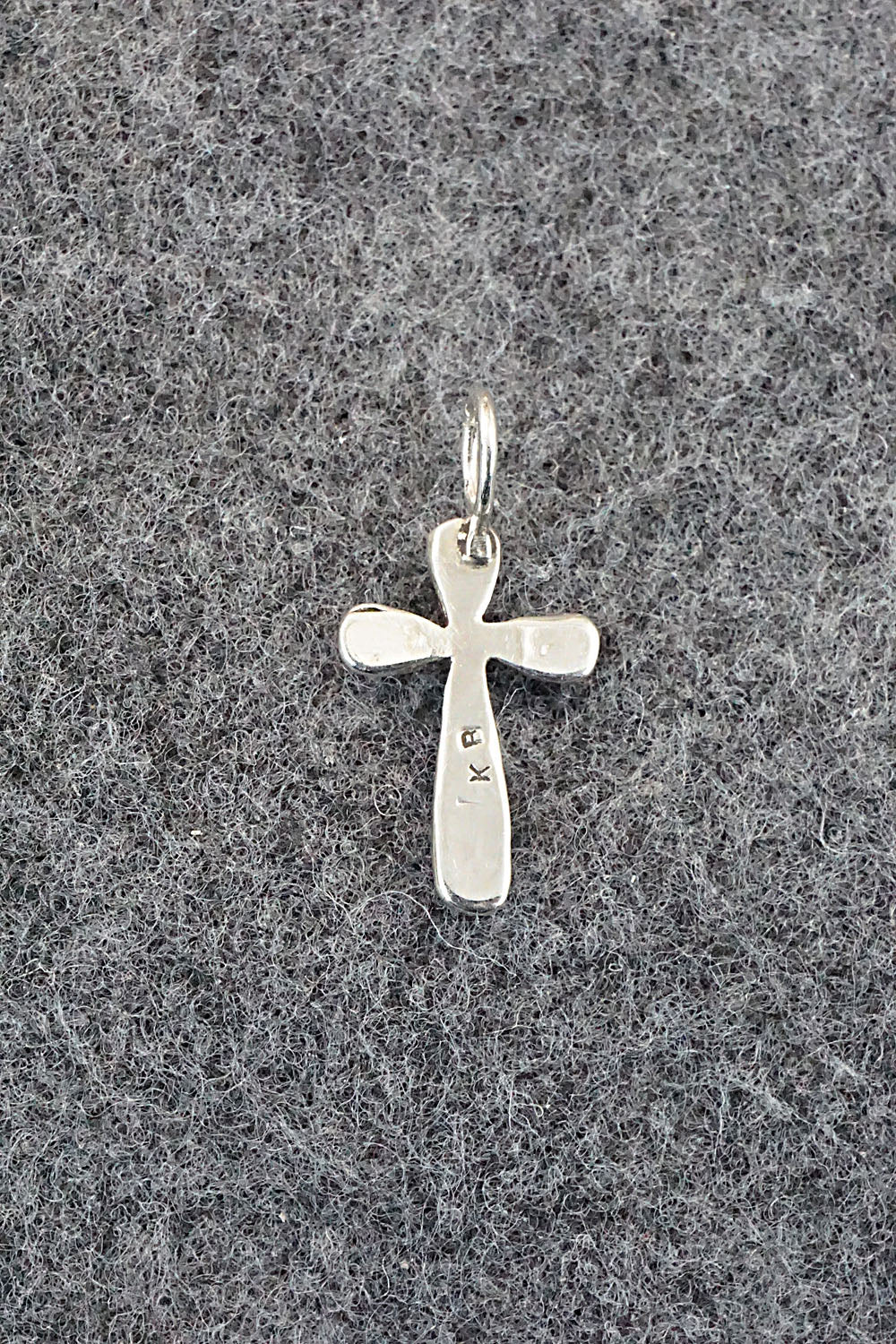 Multi Stone & Sterling Silver Inlay Pendant - Kristina Bowannie