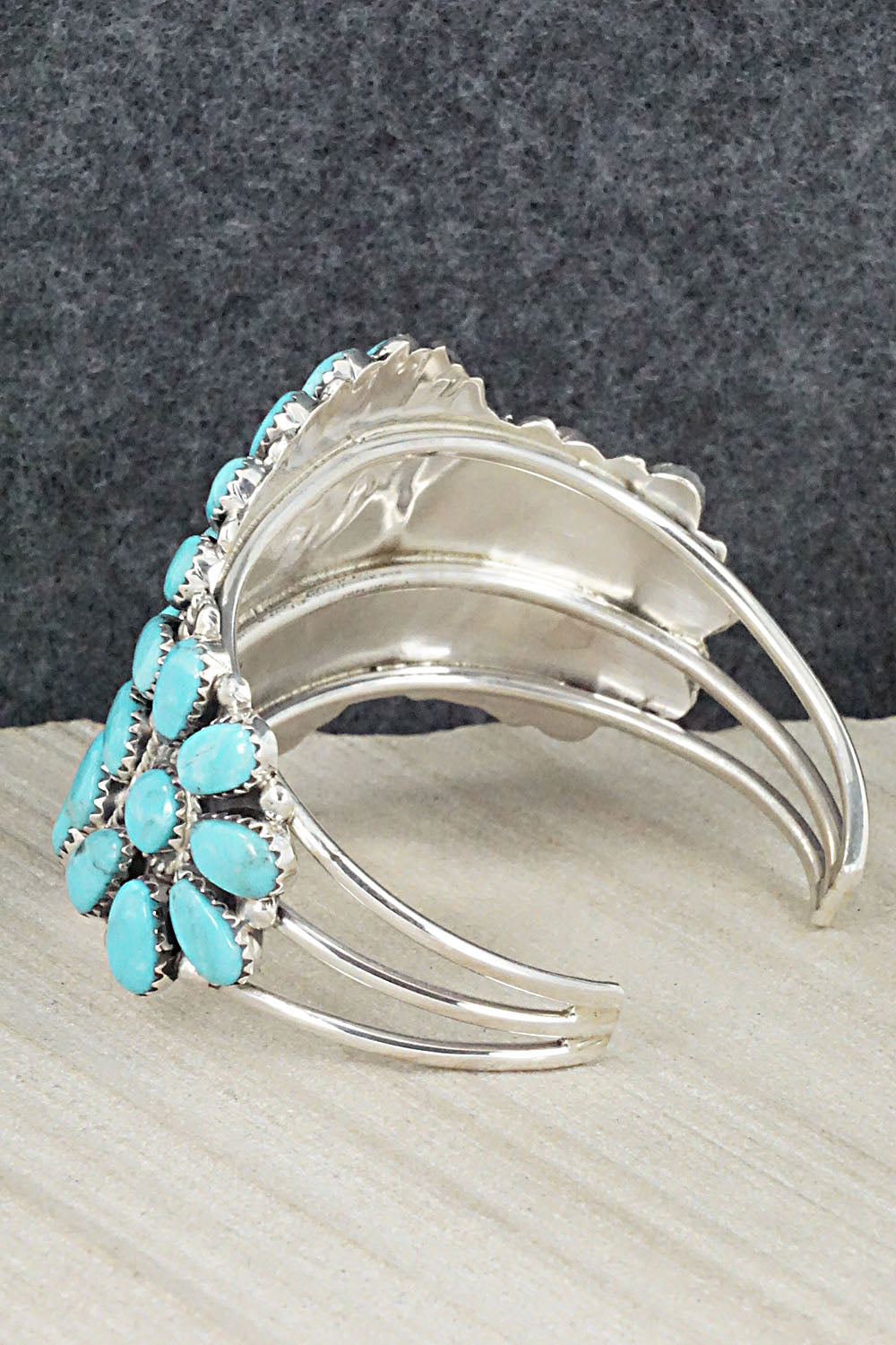 Turquoise & Sterling Silver Bracelet - Jesse Williams