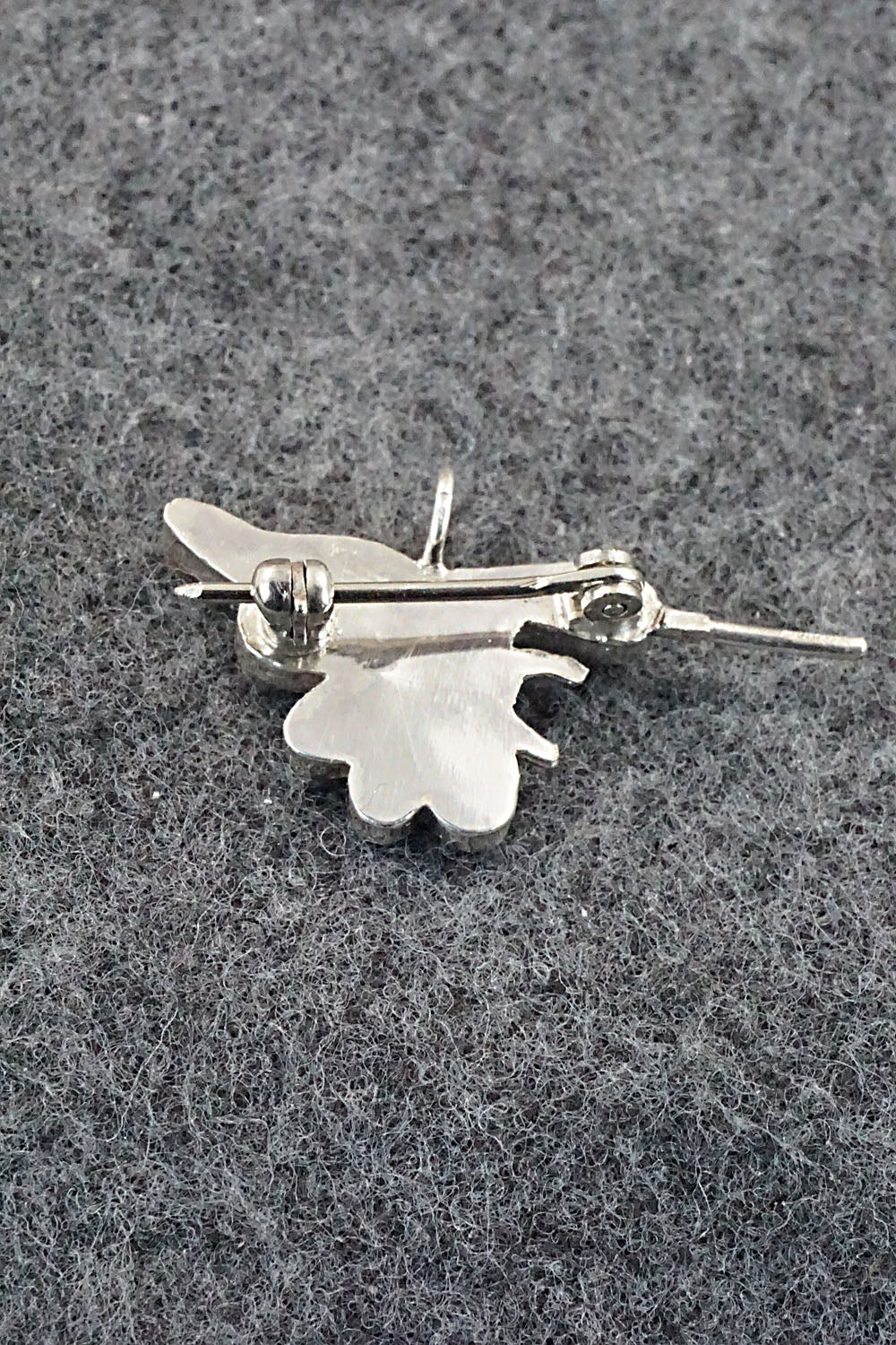 Multi Stone and Sterling Silver Pendant & Pin - India Natewa