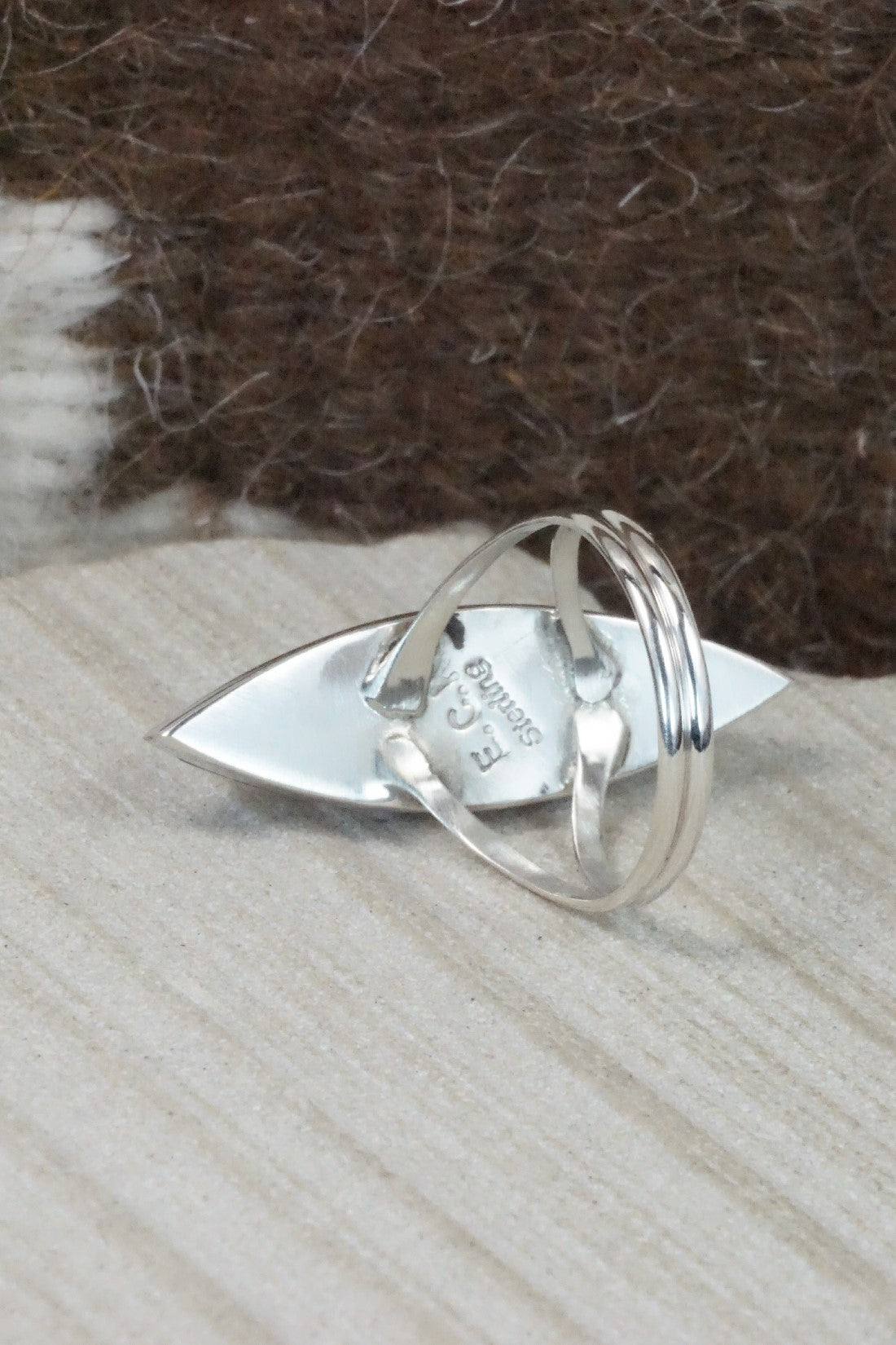 Multi Stone & Sterling Silver Ring - Cleo Kallestewa - Size 9