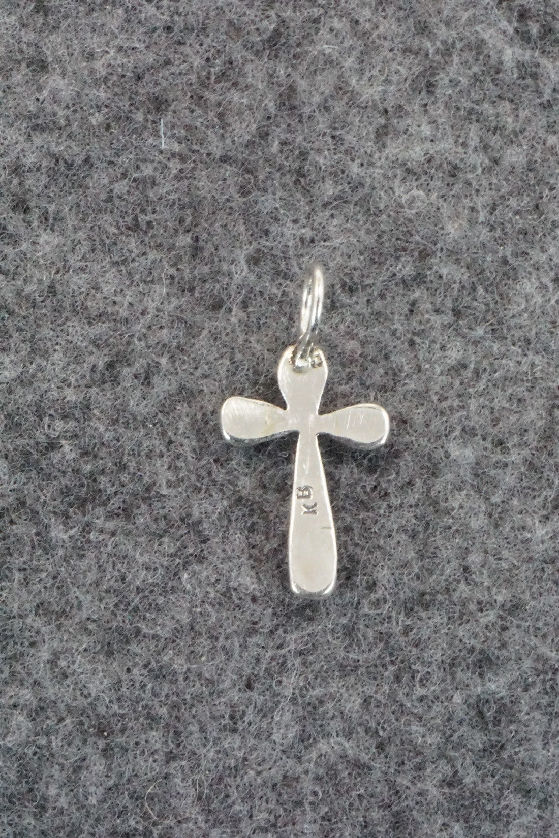 Multi Stone & Sterling Silver Inlay Pendant - Christina Bowannie