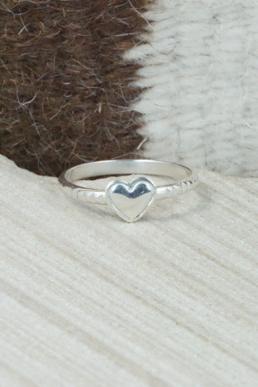 Sterling Silver Ring - David L. Lopez - Size 9