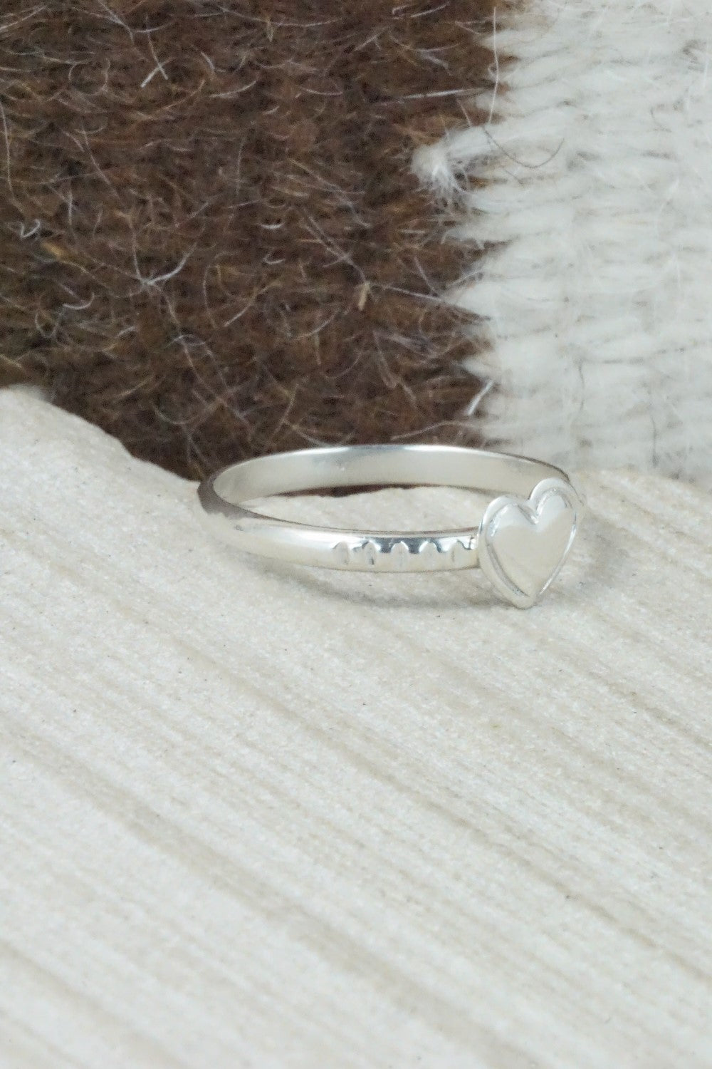 Sterling Silver Ring - David L. Lopez - Size 9