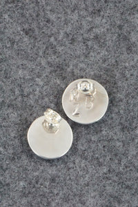 Multi Stone & Sterling Silver Earrings - Leif Esalio