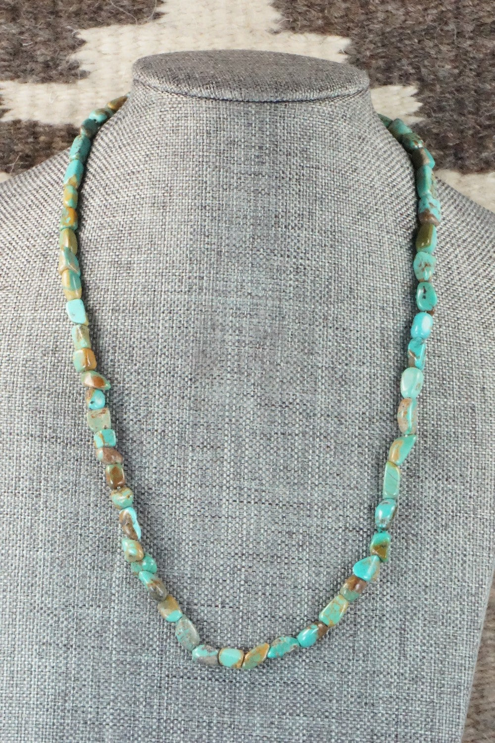 Turquoise & Shell Necklace - Ramona Bird