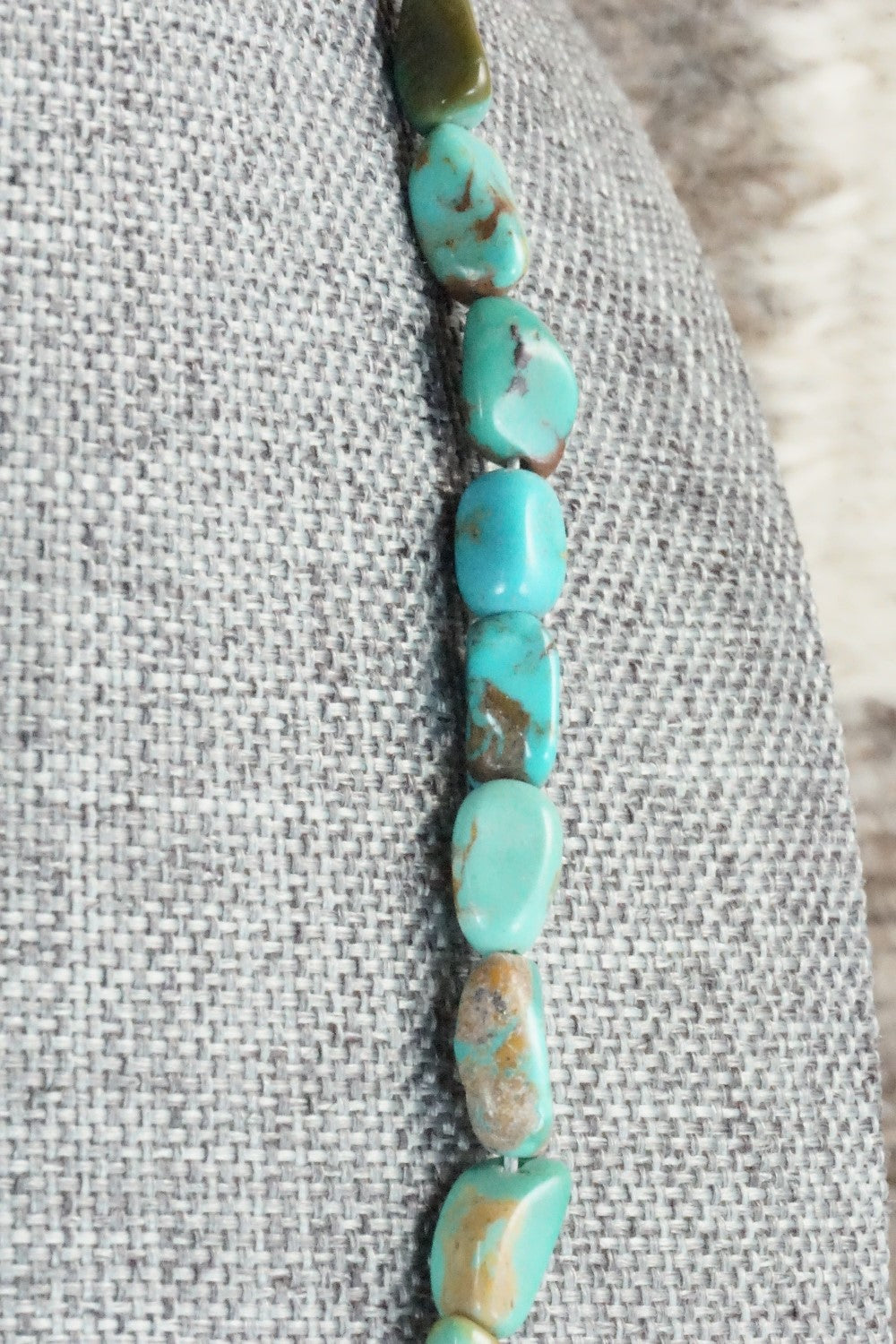 Turquoise & Shell Necklace - Ramona Bird