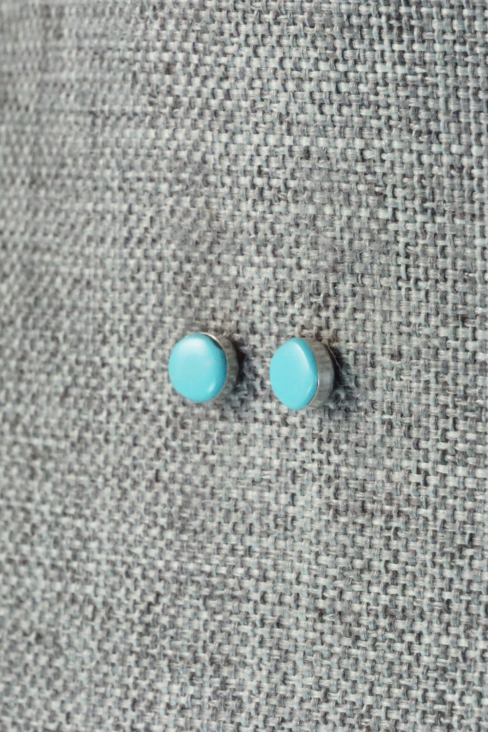 Turquoise & Sterling Silver Earrings - Angie Rosetta