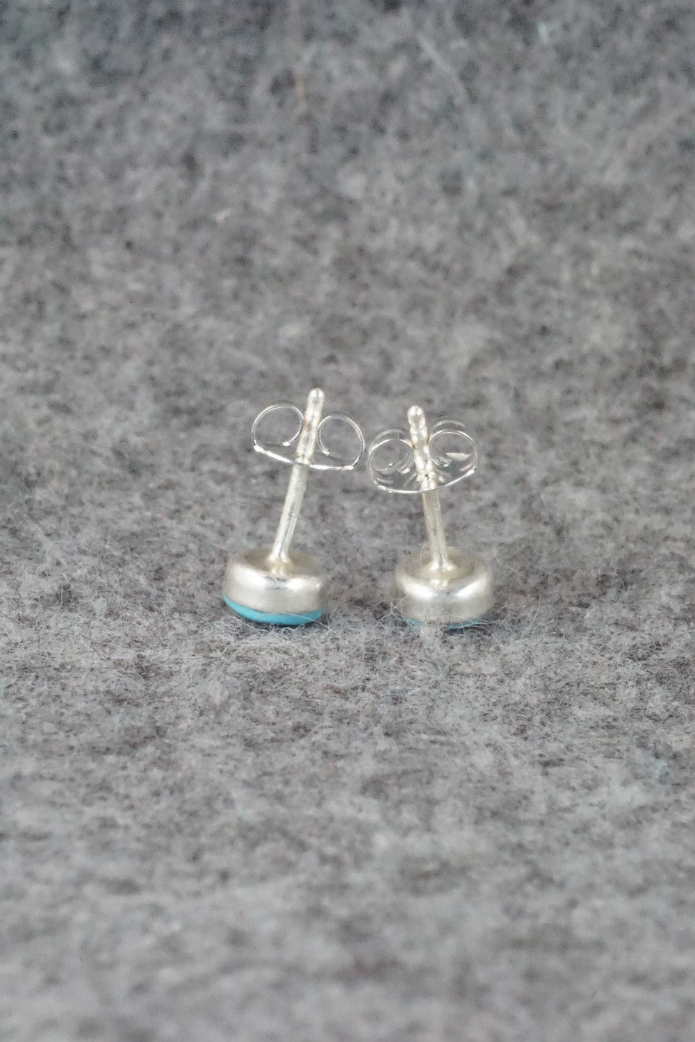 Turquoise & Sterling Silver Earrings - Angie Rosetta