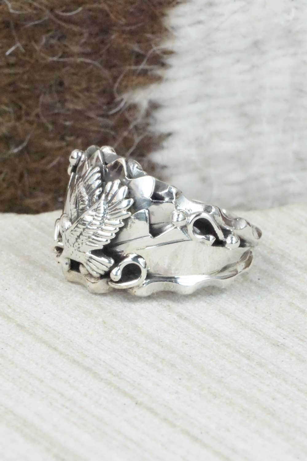 Sterling Silver Ring - Genevieve Francisco - Size 11