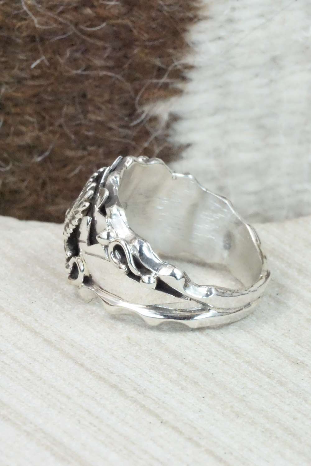 Sterling Silver Ring - Genevieve Francisco - Size 11