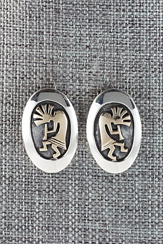 Sterling Silver and 14K Gold Fill Earrings - Mike Begay