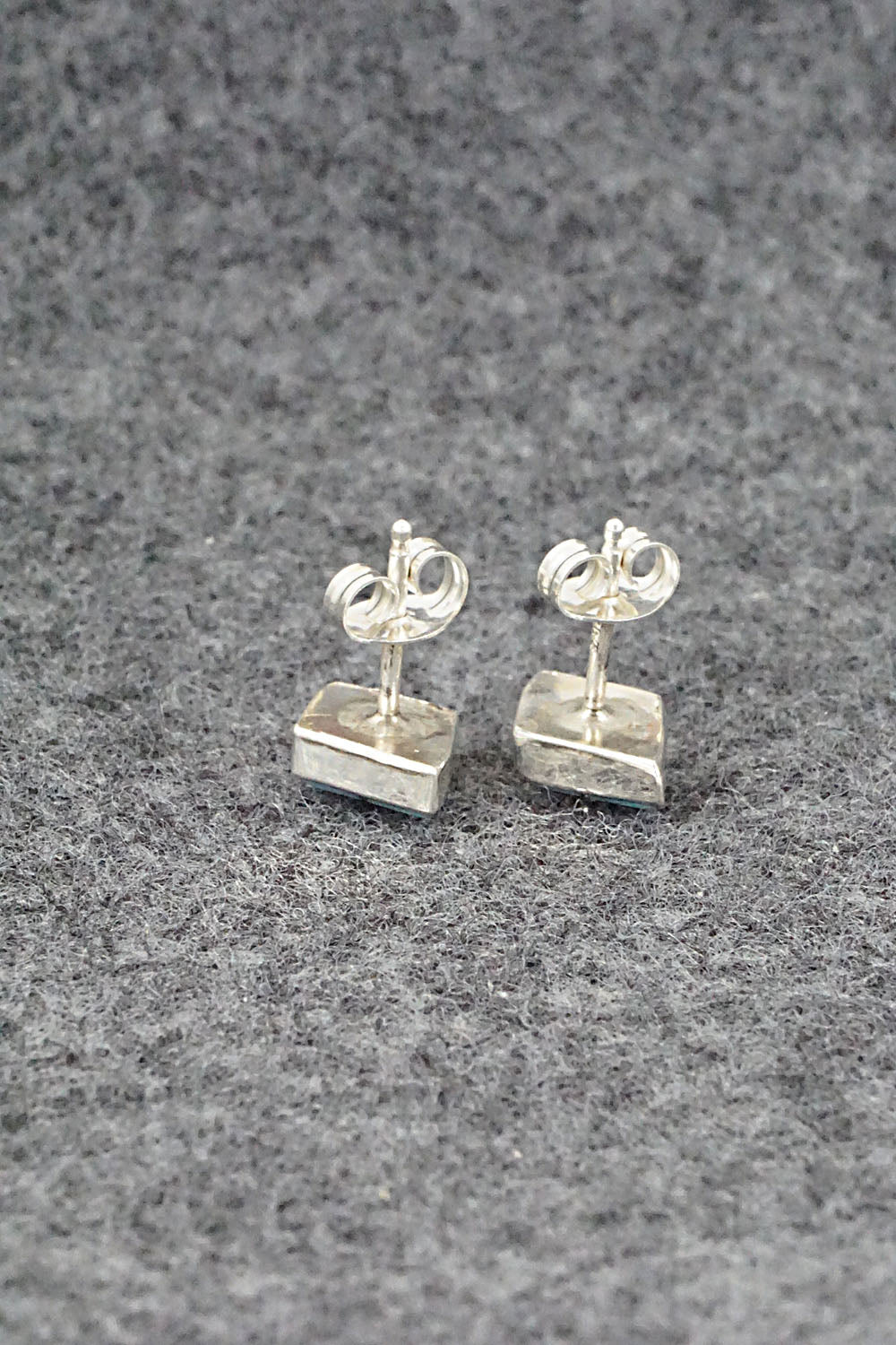 Turquoise & Sterling Silver Earrings - Doreen Lurkie