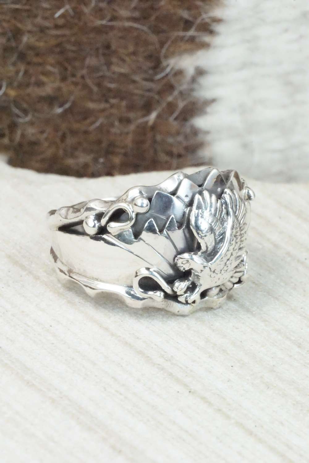 Sterling Silver Ring - Genevieve Francisco - Size 11