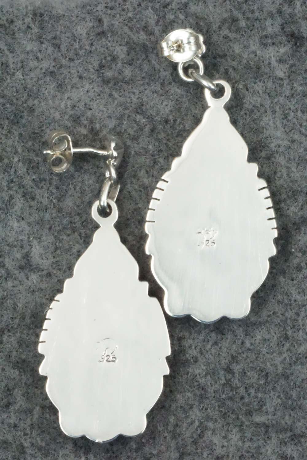 Turquoise & Sterling Silver Earrings - Annie Spencer