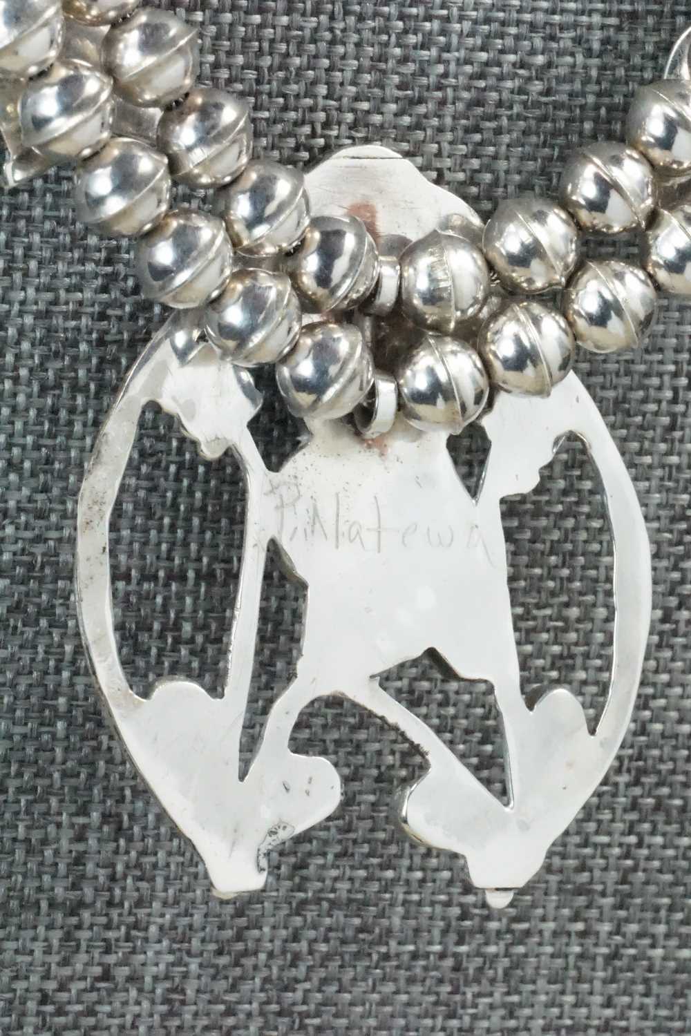 Multi Stone and Sterling Silver Inlay Necklace Set - Pitkin Natewa