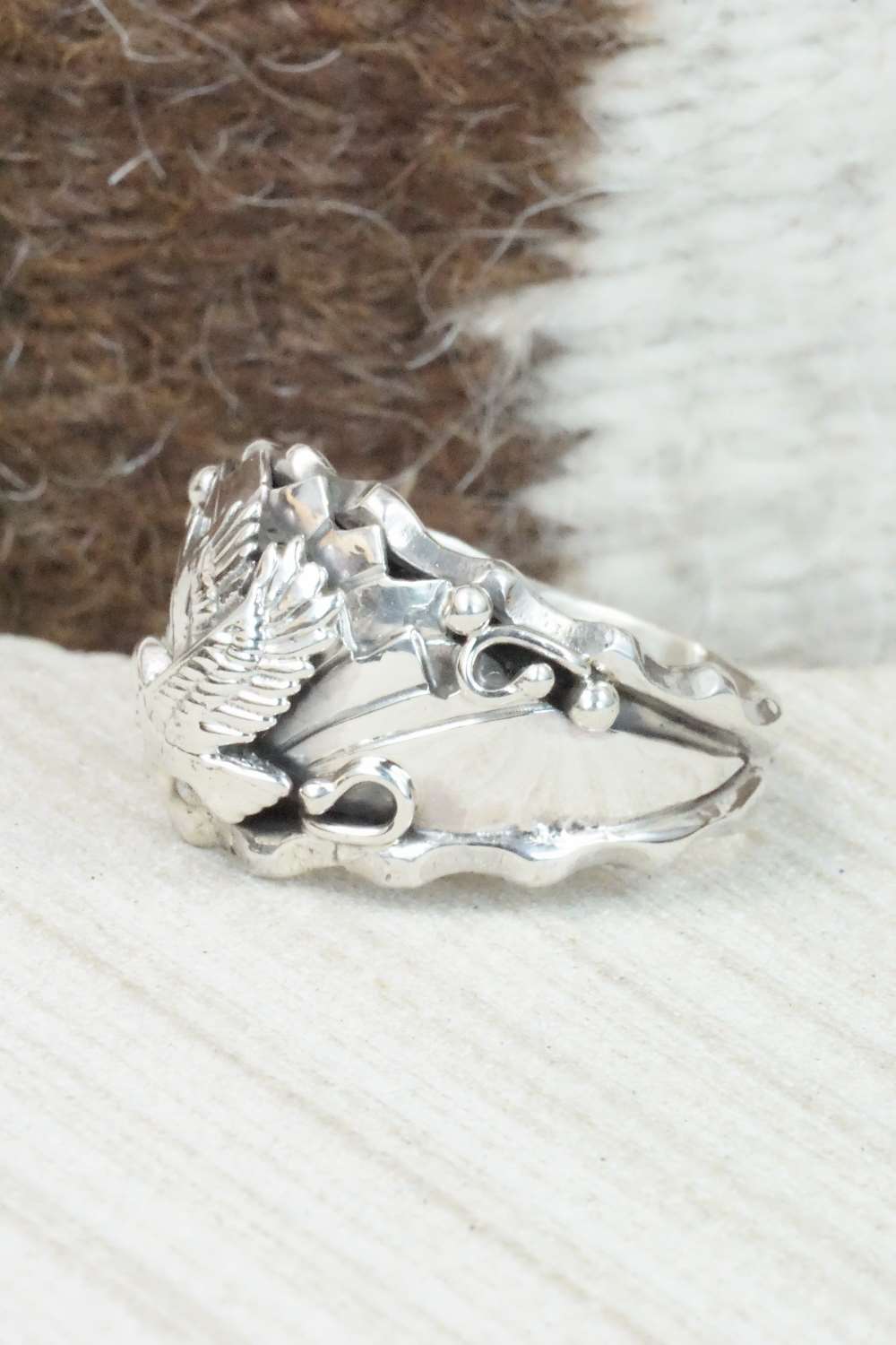 Sterling Silver Ring - Genevieve Francisco - Size 12.75