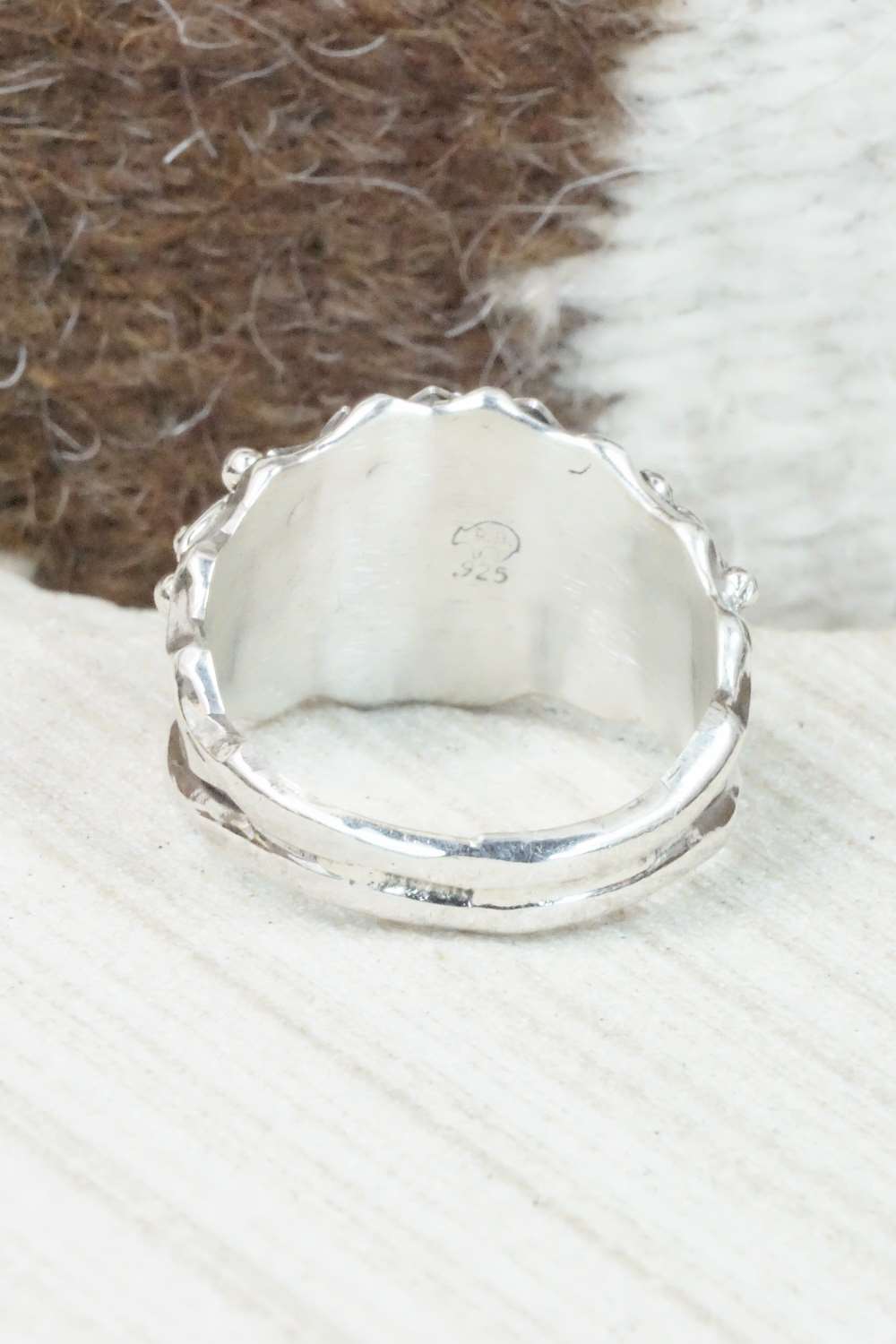 Sterling Silver Ring - Genevieve Francisco - Size 12.75