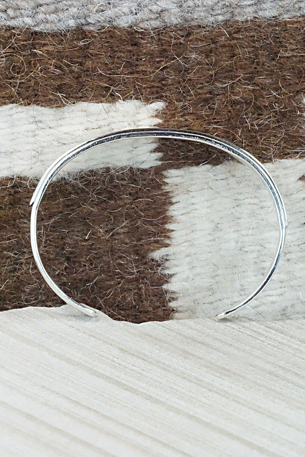Sterling Silver & 14K Gold Fill Bracelet - Navajo
