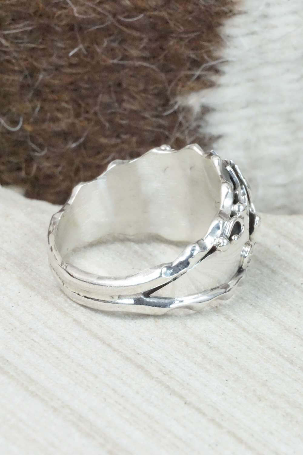 Sterling Silver Ring - Genevieve Francisco - Size 12.75