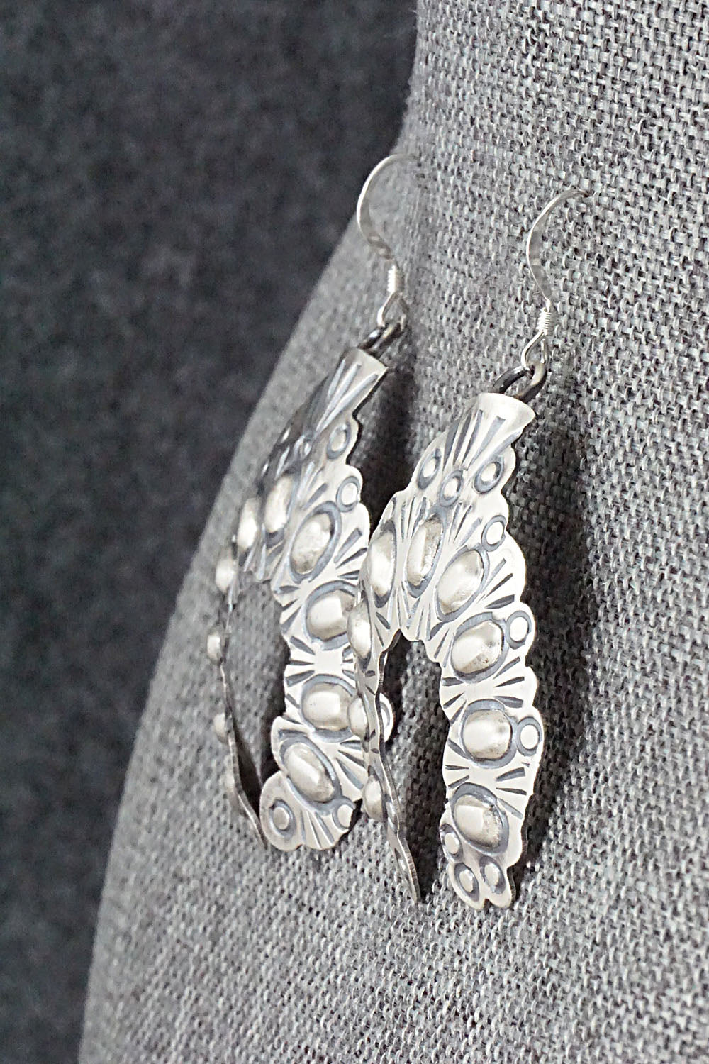 Sterling Silver Earrings - Gabrielle Yazzie