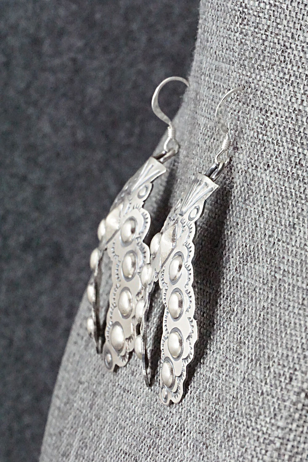 Sterling Silver Earrings - Gabrielle Yazzie