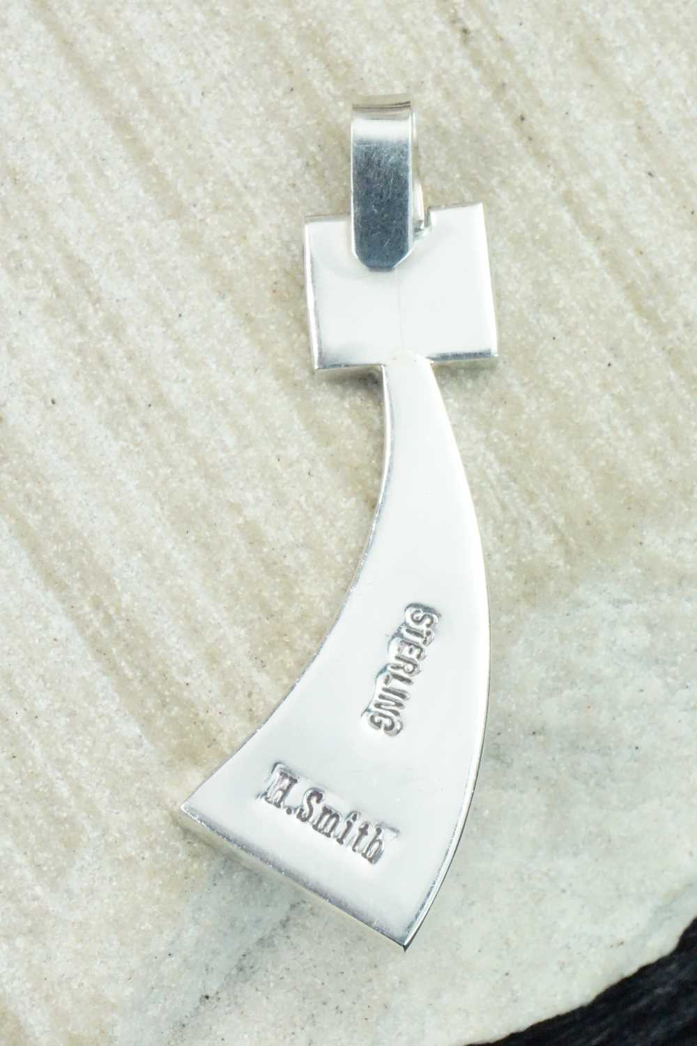 Spiny Oyster & Sterling Silver Pendant - Harold Smith
