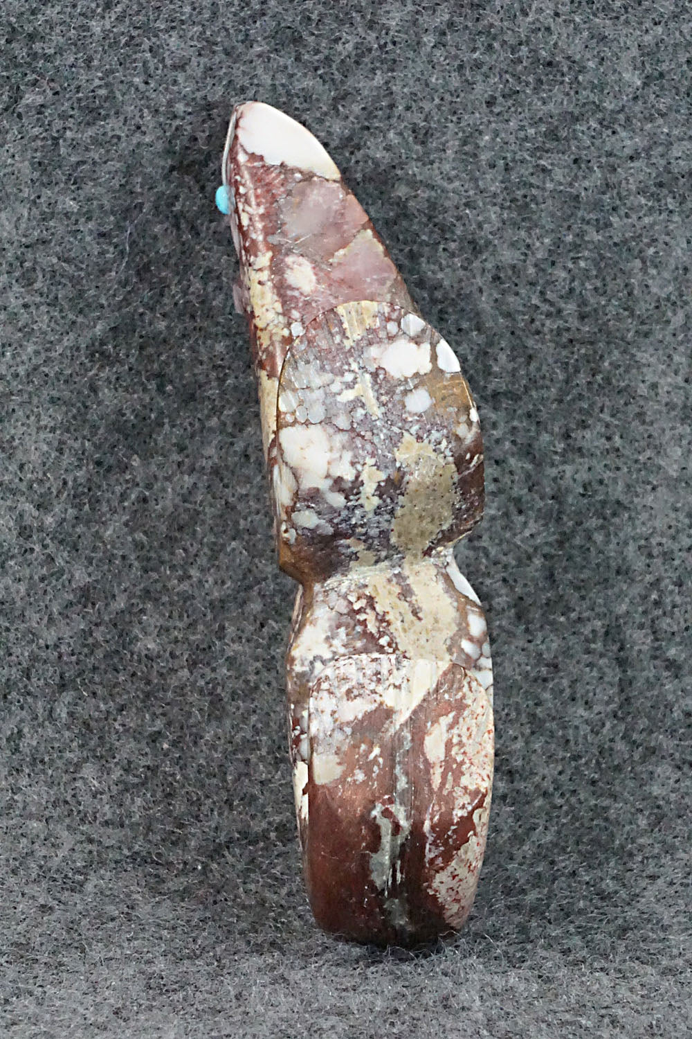 Mountain Lion Zuni Fetish Carving - Ronnie Lunasee