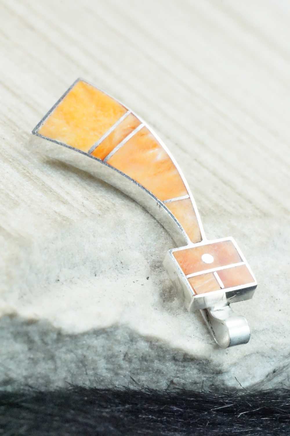 Spiny Oyster & Sterling Silver Pendant - Harold Smith