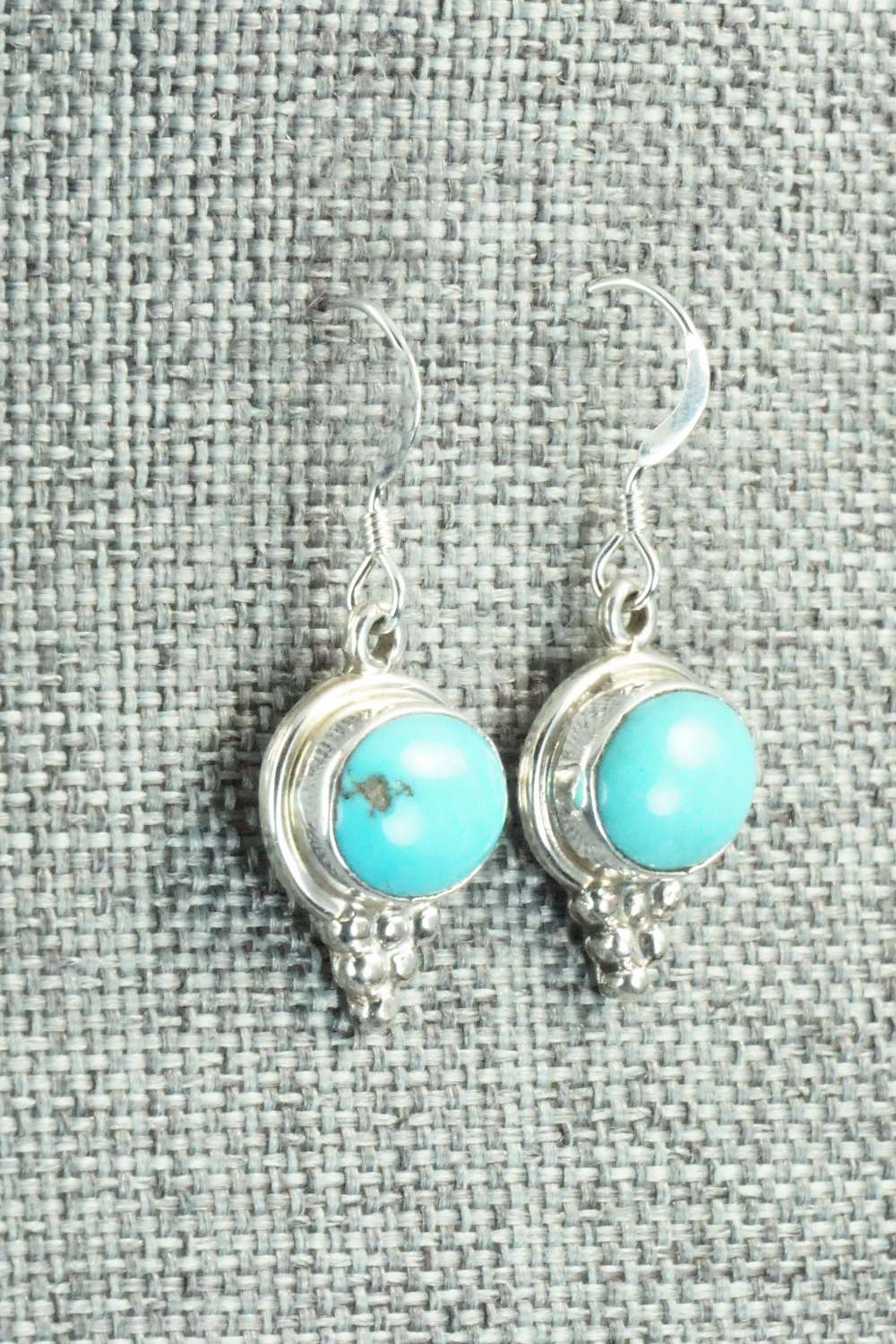 Turquoise & Sterling Silver Earrings - Sharon McCarthy