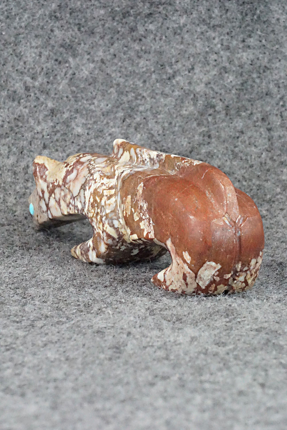 Mountain Lion Zuni Fetish Carving - Ronnie Lunasee