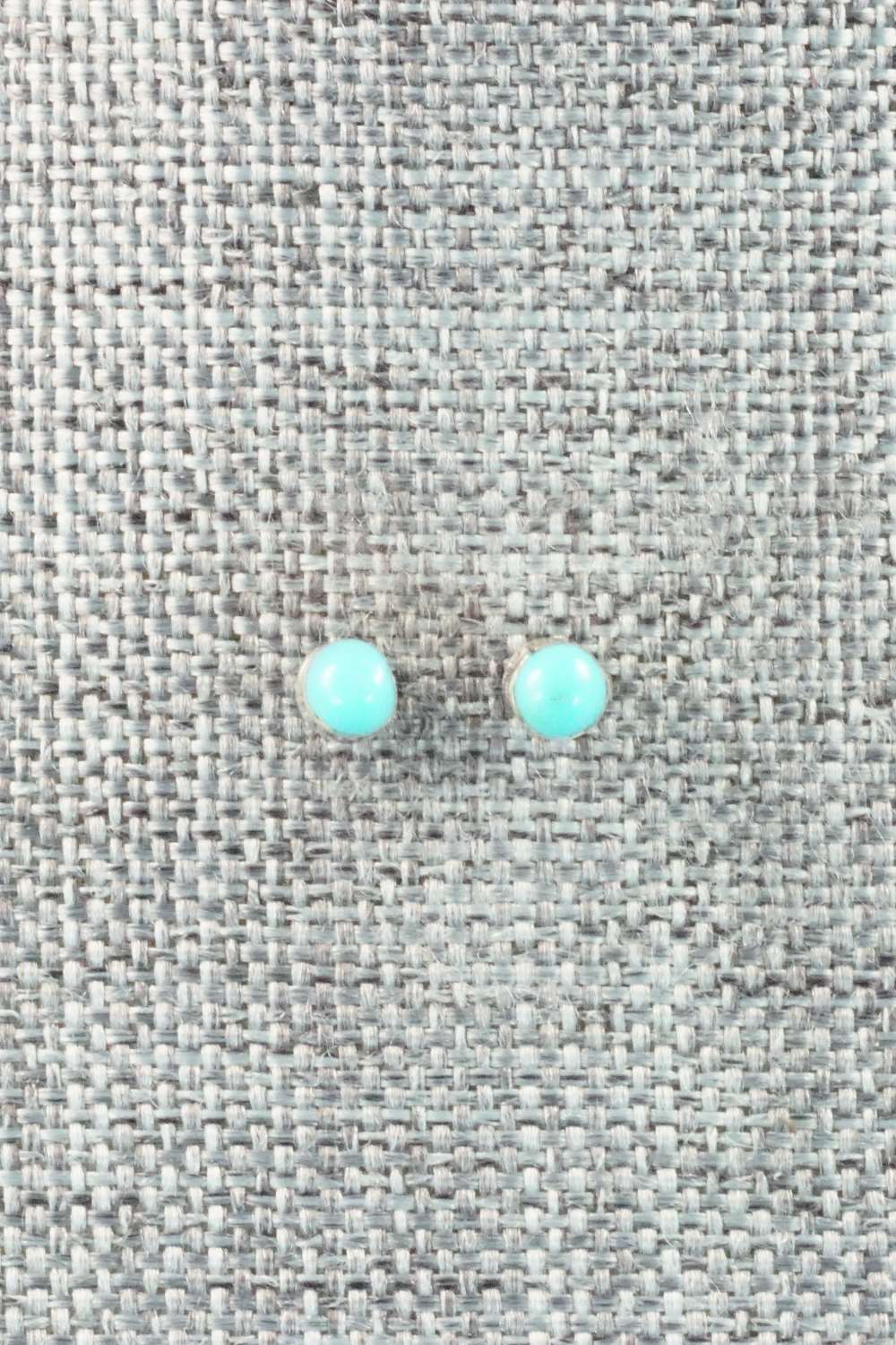 Turquoise & Sterling Silver Earrings - Marchelle Qualo