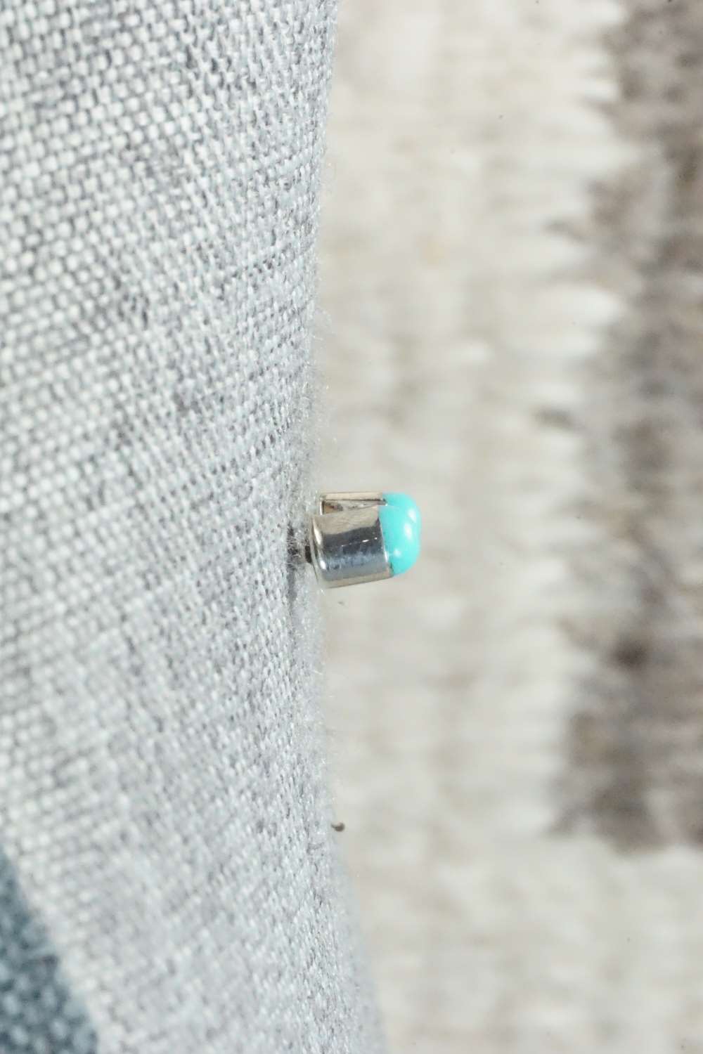 Turquoise & Sterling Silver Earrings - Marchelle Qualo