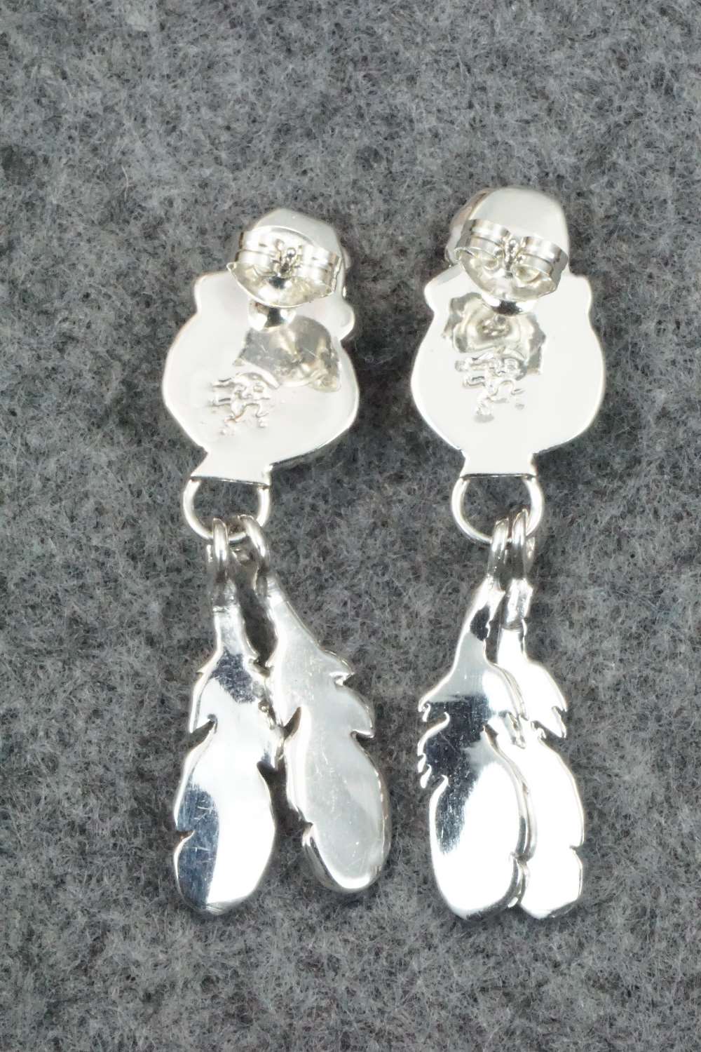 Turquoise & Sterling Silver Earrings - Sharon McCarthy