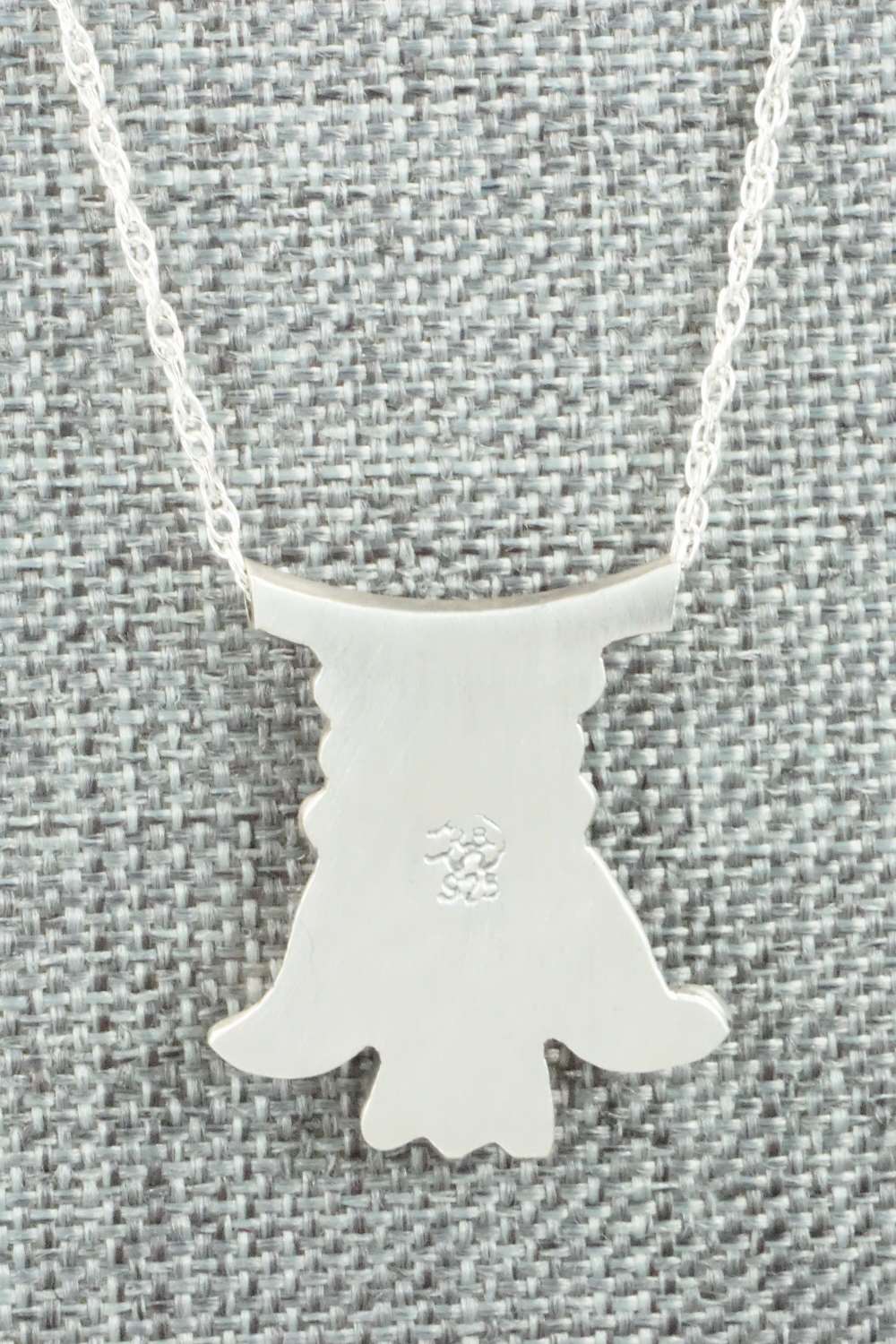 Spiny Oyster & Sterling Silver Necklace - Sharon McCarthy